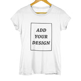 EU Size 100% Cotton Custom T Shirt Make Your Design Logo Text Men Women Print