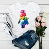 Women 2021 3D Print 90s  Fashion Tops Tumblr Tshirts T Clothes Shirt Womens Ladies Graphic Female Tee T-Shirt Clothing
