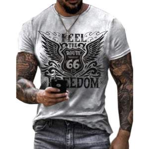 Summer New Mens T Shirts Oversized Loose Clothes Vintage Short Sleeve Fashion 66 Letters Printed O Collared Tshirts For Men